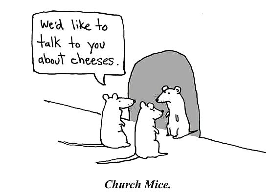 ¡No reírse en la iglesia!
 #17257213