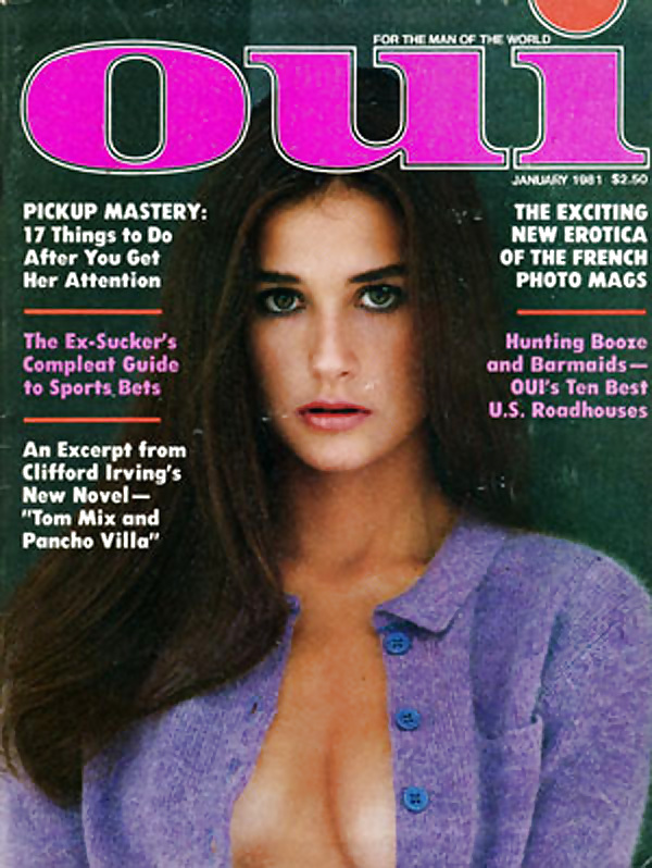 Demi Moore Oui Magazine January 1981 Issue #3163108