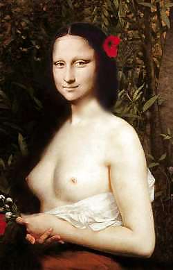 Mona Lisa’s boobs