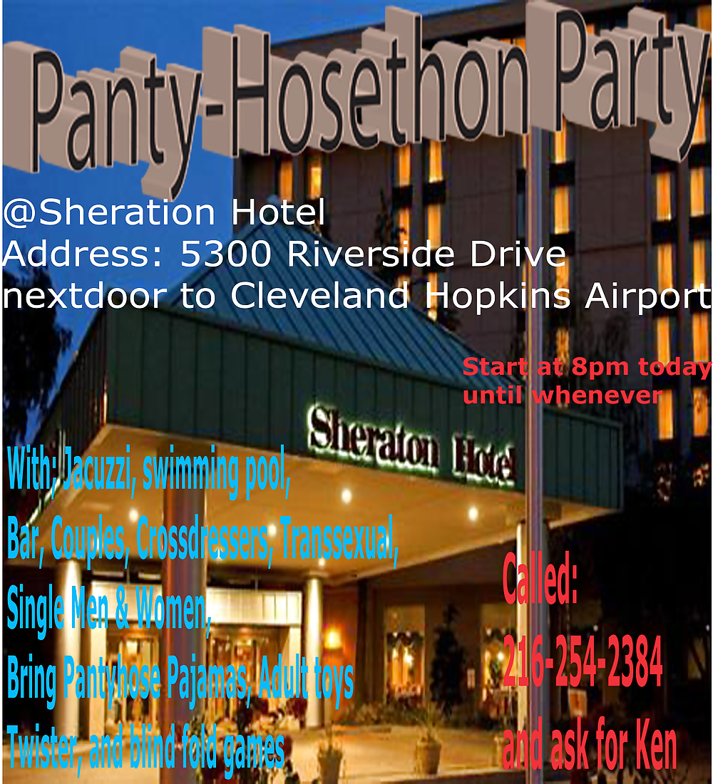 Pantyhose Party Thon Flyer Invitation  #14663076