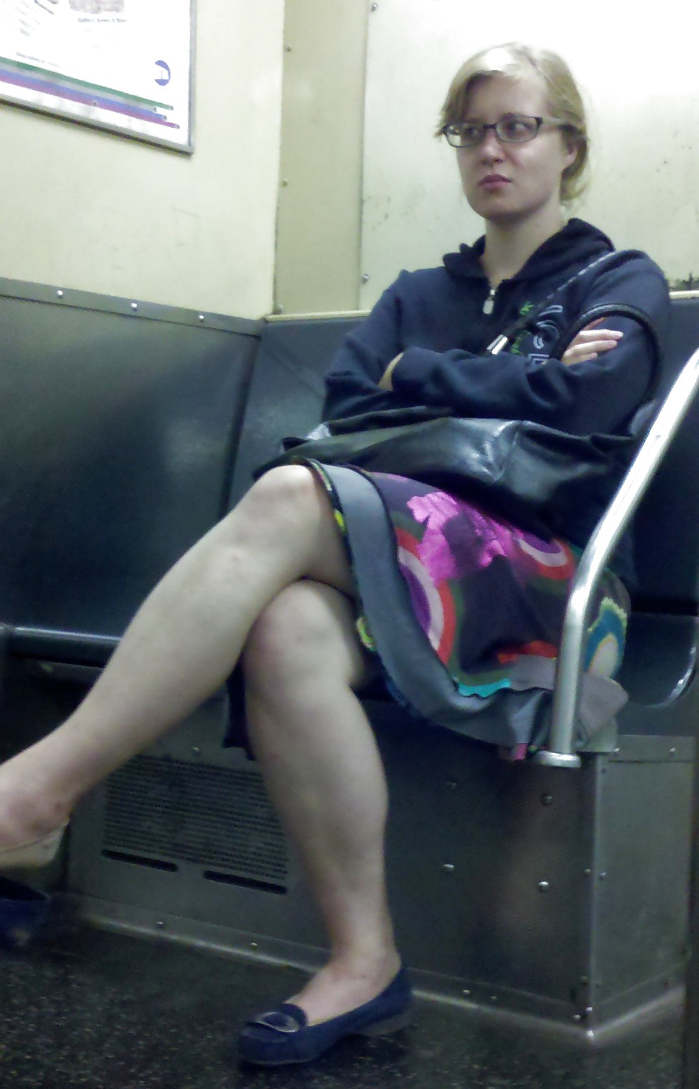 Ragazze della metropolitana di New York compilation 1 - gambe e cosce
 #6590225