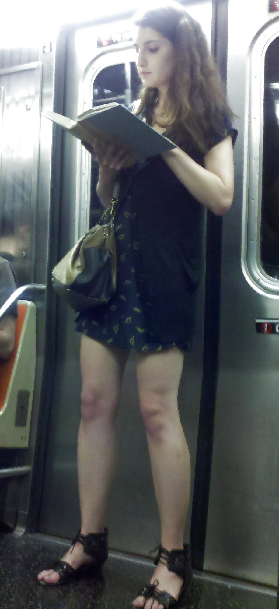 New York Subway Girls Compilation 1 - Legs and Thighs #6590240