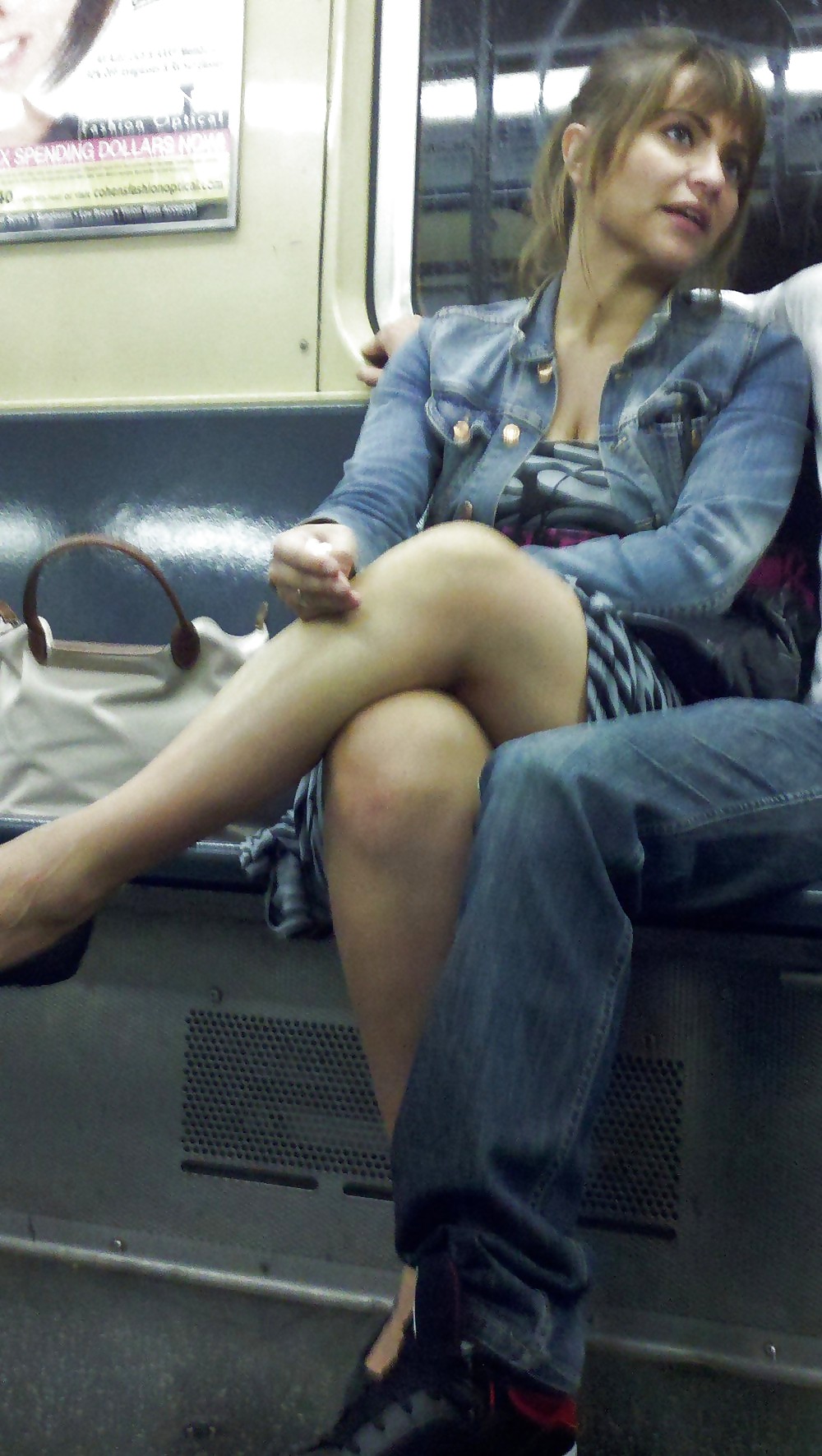 New York Subway Girls Compilation 1 - Legs and Thighs #6590251