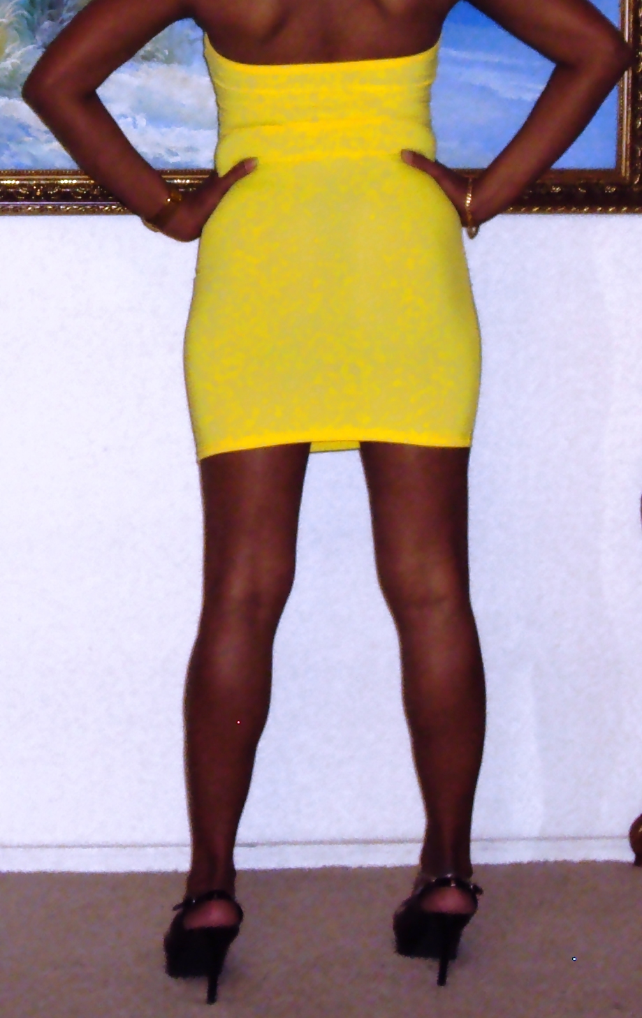 Baby Doll, Hot Hot Hot, after going out in Yellow & Black! #11826018