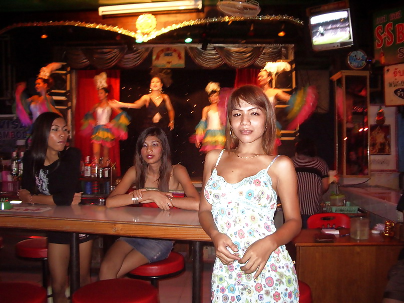 A couple of Pattaya Ladyboys #21802188
