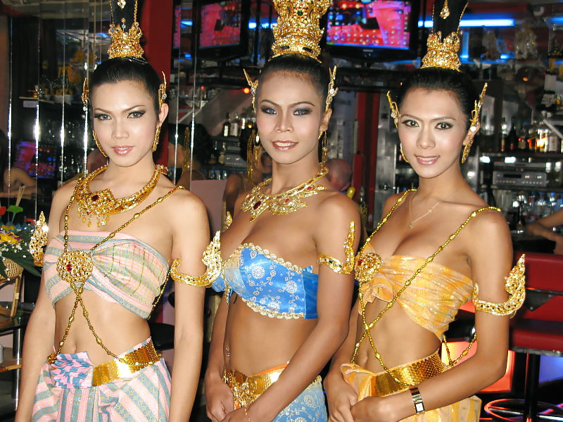 A couple of Pattaya Ladyboys #21802700