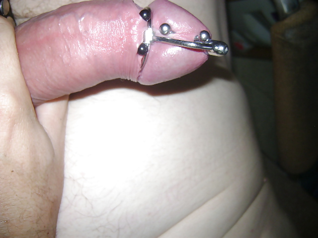 Pierced ,Sounded and tortured cock. #21856657