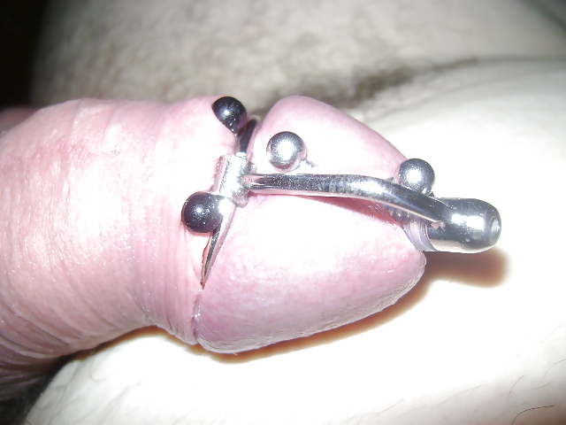 Pierced ,Sounded and tortured cock. #21856660