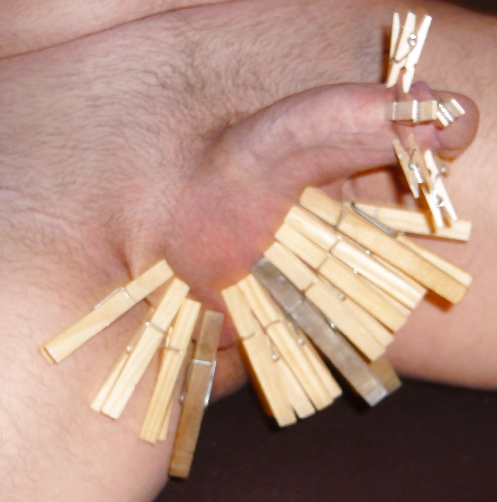 Fun (CBT) with my new mini clothespins #12826014