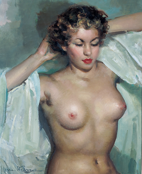 描かれたエロポルノアート125 - jose cruz herrera
 #20190902