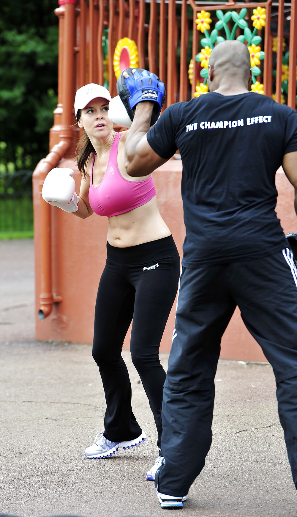 Imogen Thomas öffentlichen Training In London #4233221