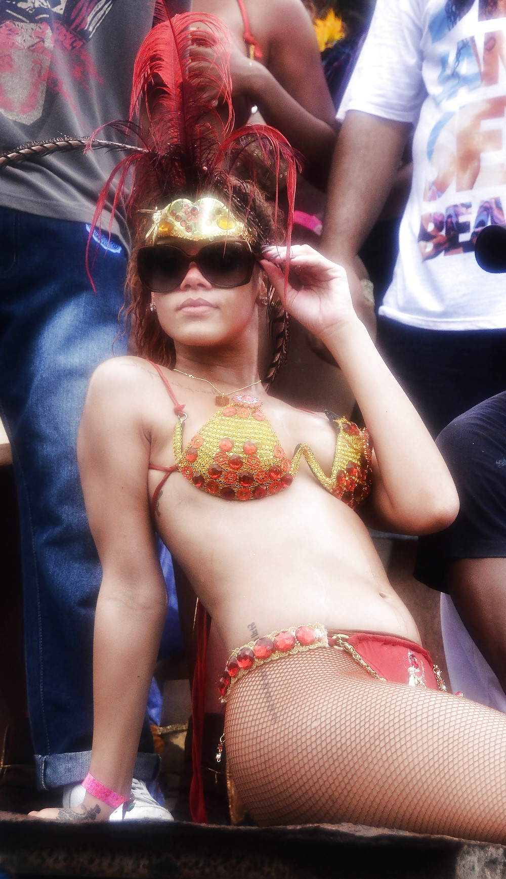 Rihanna Lots of Ass Kadoomant Day Parade In Barbados #7659736