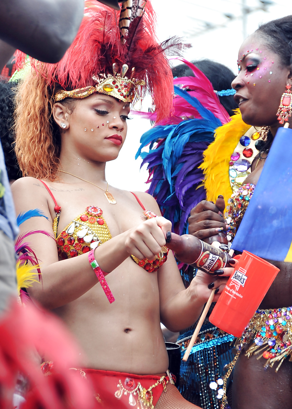 Rihanna Lots of Ass Kadoomant Day Parade In Barbados #7660052