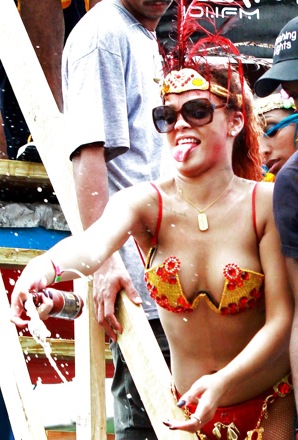 Rihanna Lots of Ass Kadoomant Day Parade In Barbados #7660291