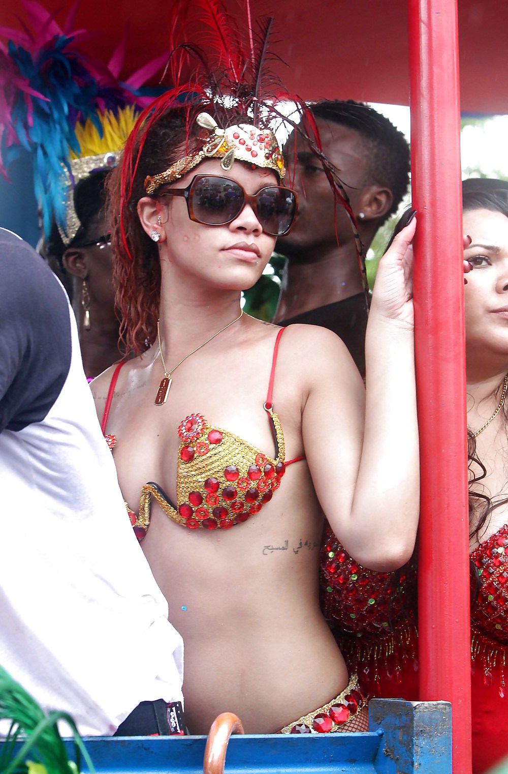 Rihanna Lots of Ass Kadoomant Day Parade In Barbados #7660355