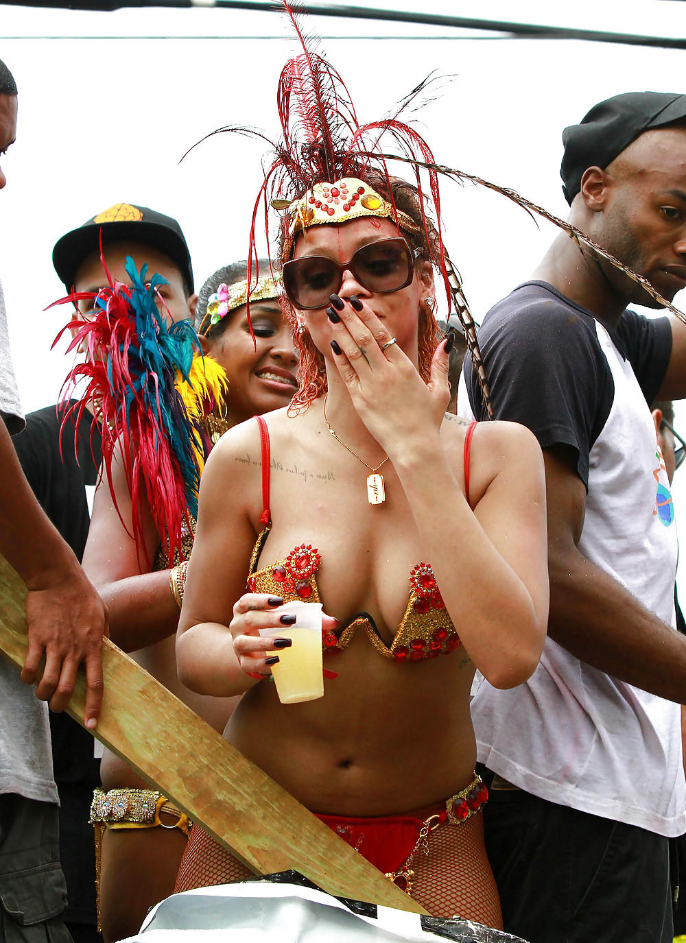 Rihanna Lots of Ass Kadoomant Day Parade In Barbados #7660598