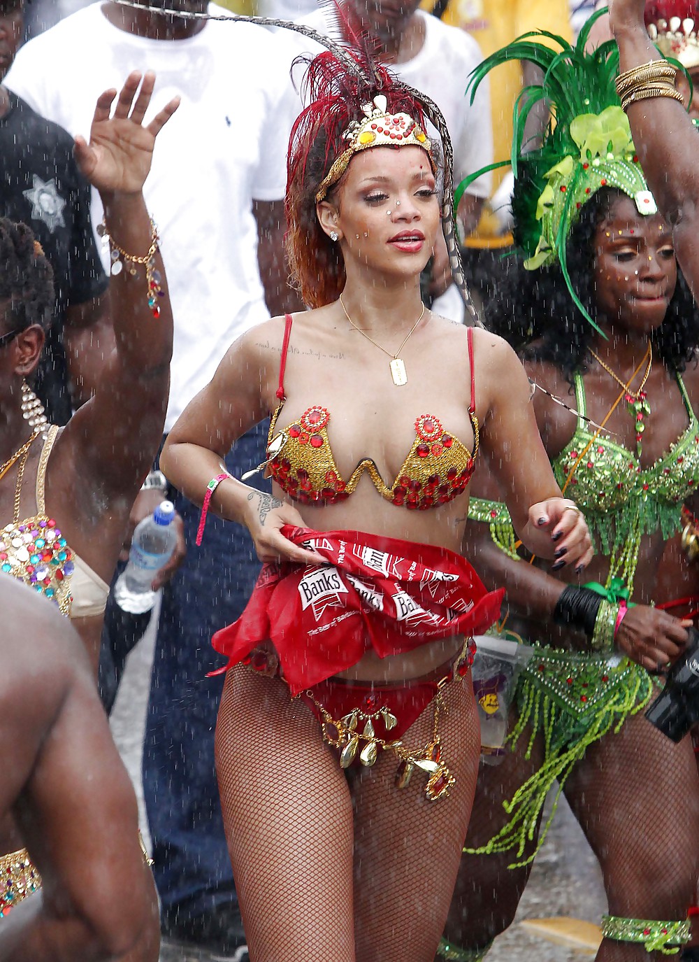 Rihanna Lots of Ass Kadoomant Day Parade In Barbados #7660620