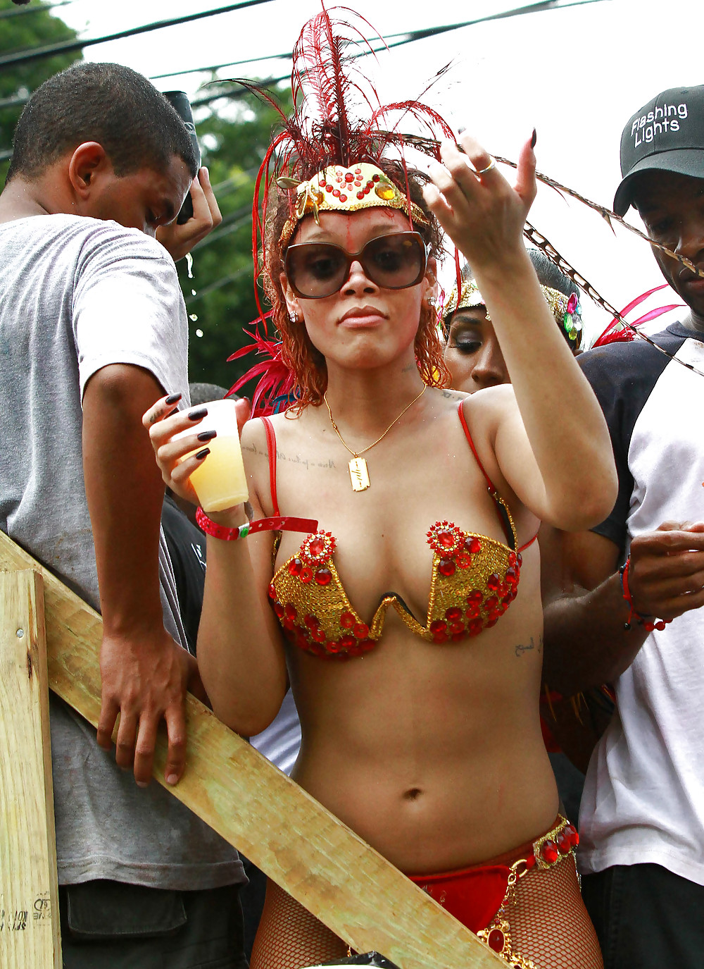 Rihanna Lots of Ass Kadoomant Day Parade In Barbados #7660642