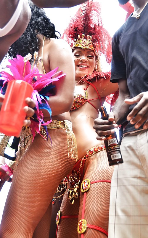 Rihanna Lots of Ass Kadoomant Day Parade In Barbados #7660764