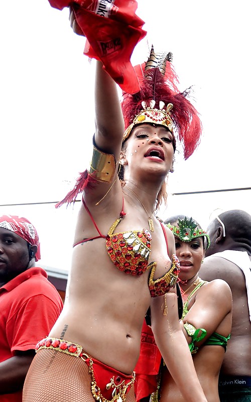 Rihanna Lots of Ass Kadoomant Day Parade In Barbados #7660810