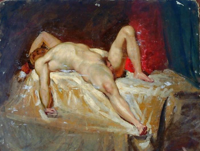 Painted EroPorn Art 59 - William Etty #13087023