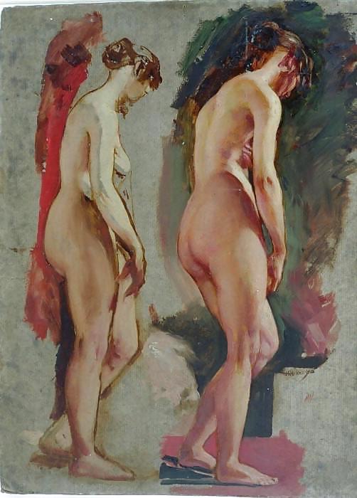 Painted EroPorn Art 59 - William Etty #13087167