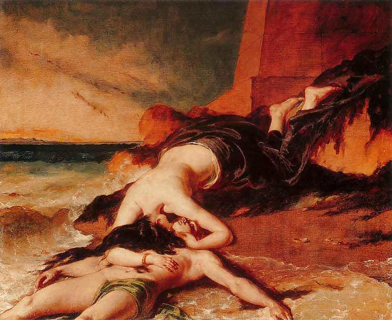 Painted EroPorn Art 59 - William Etty #13087218