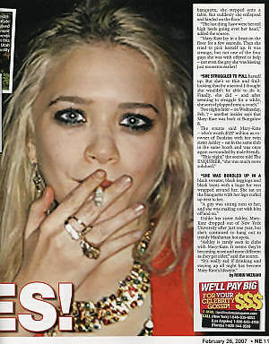 The Olsen Twins Want you to Know they Smoke. #5593958