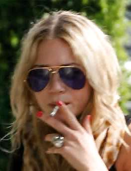 The Olsen Twins Want you to Know they Smoke. #5594518
