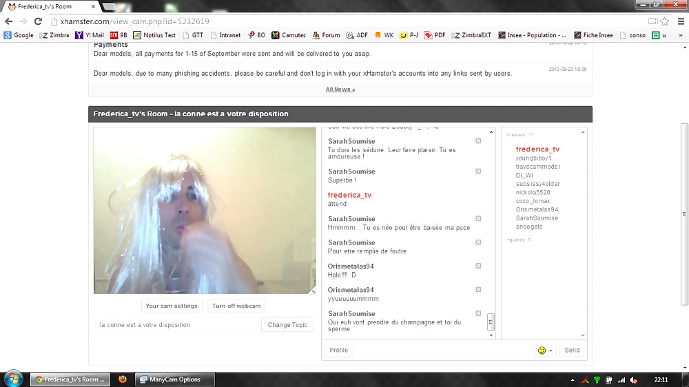 Sesión webcam en chienne
 #22102639