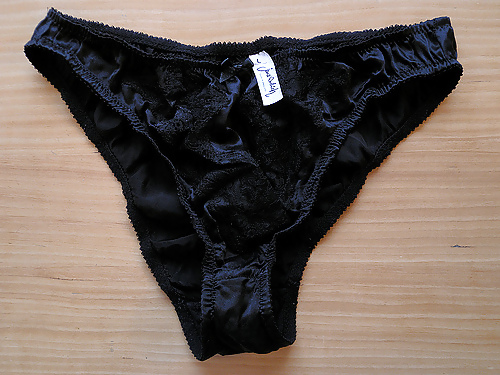 Panties from a friend - black, another set #3867181