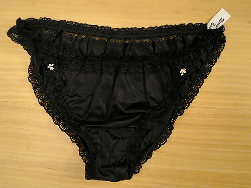 Panties from a friend - black, another set #3867233