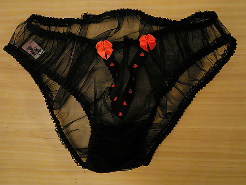 Panties from a friend - black, another set #3867242