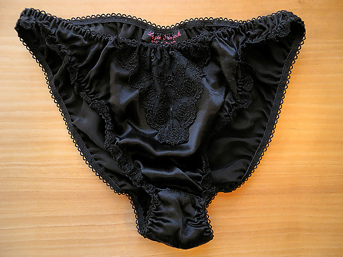 Panties from a friend - black, another set #3867276