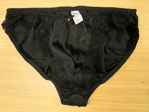 Panties from a friend - black, another set #3867450