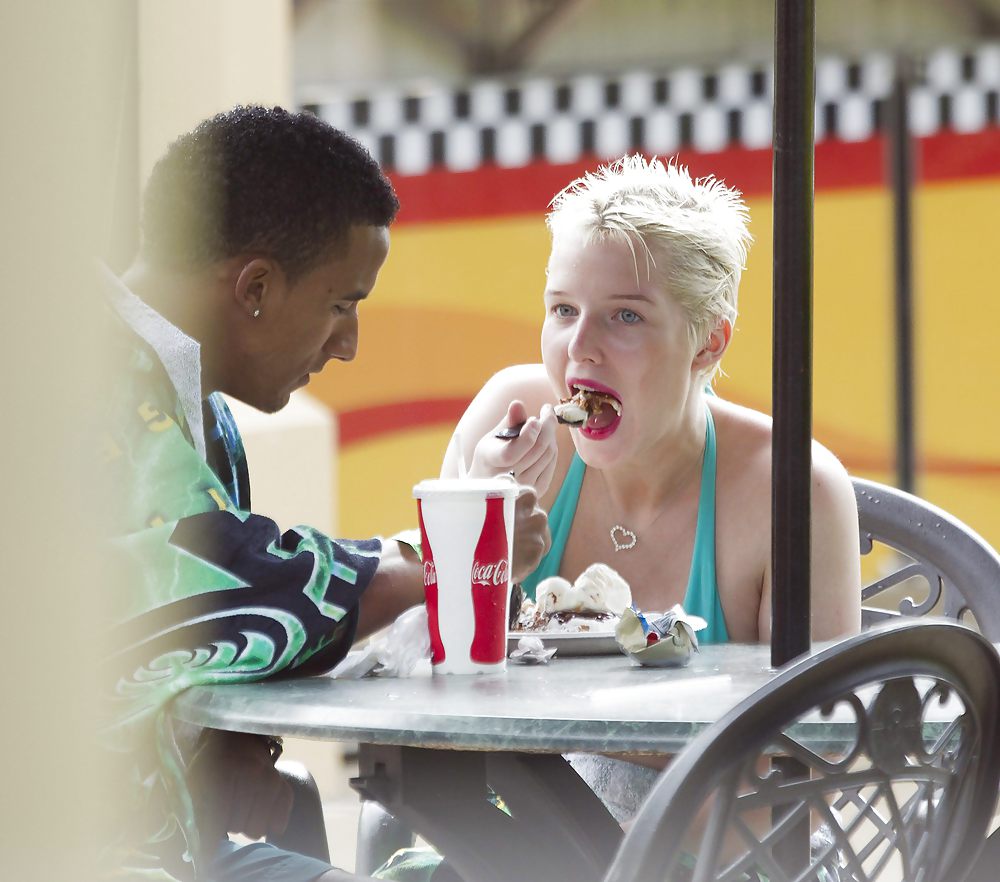 Helen Flanagan bikini HQ (ass shot and hint of nip slip) #4951565