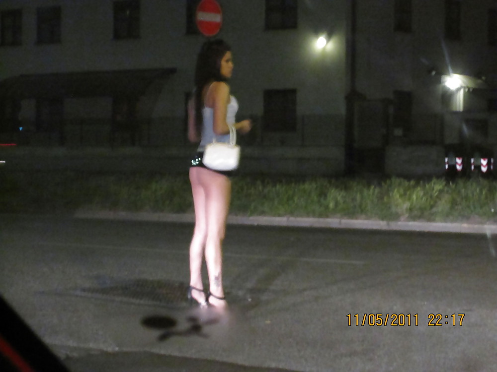 Whore on the street in italia #5366121