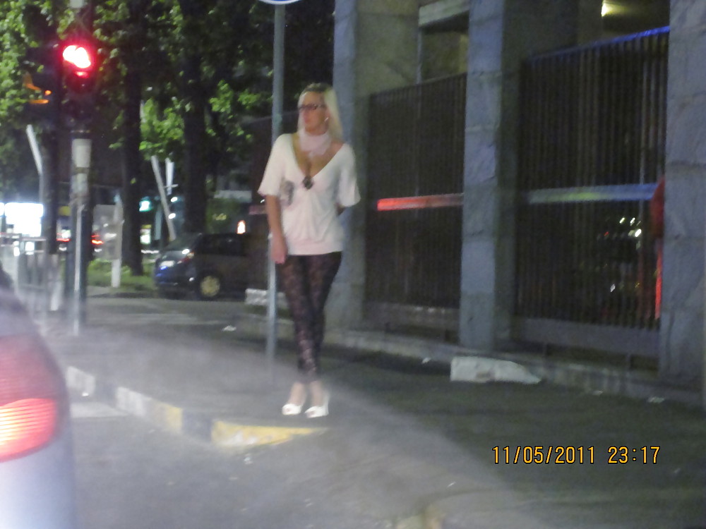Whore on the street in italia #5366173