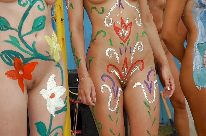 Nudist Pictures I Love 19 Body Painting