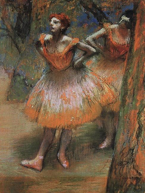 Painted Ero and Porn Art 17 - Edgar Degas #7175050