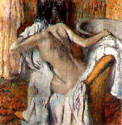 Painted Ero and Porn Art 17 - Edgar Degas #7175100