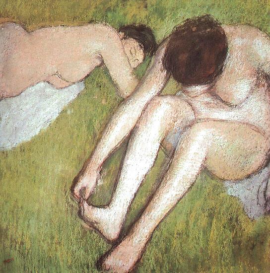 Painted Ero and Porn Art 17 - Edgar Degas #7175110