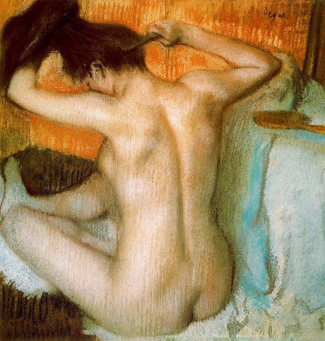 Painted Ero and Porn Art 17 - Edgar Degas #7175120