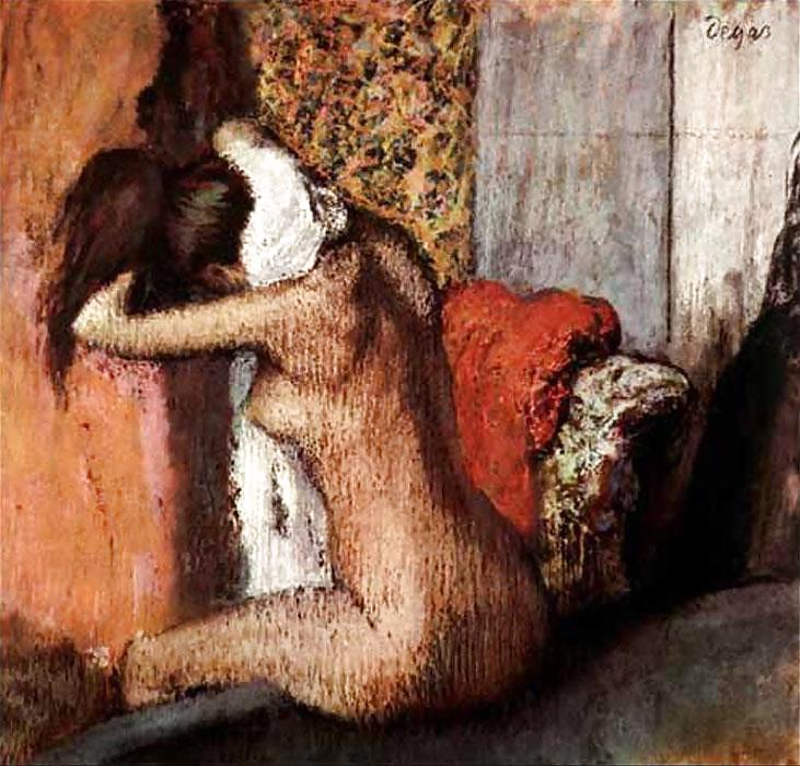 Painted Ero and Porn Art 17 - Edgar Degas #7175146
