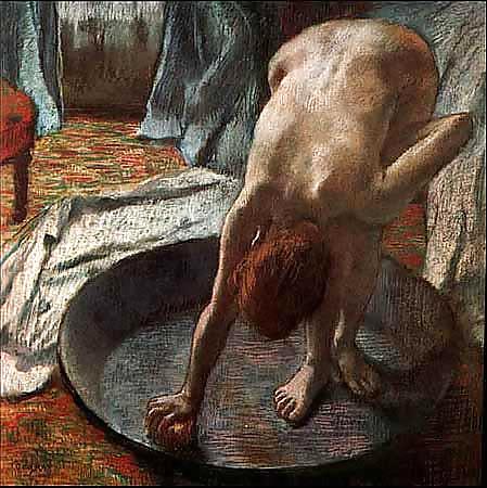 Painted Ero and Porn Art 17 - Edgar Degas #7175155