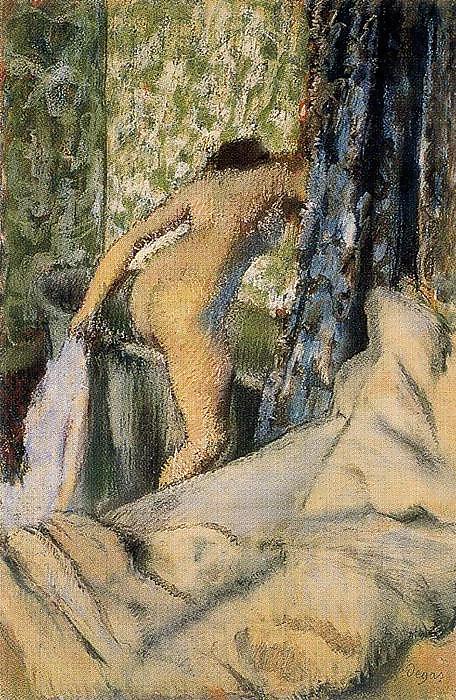 Painted Ero and Porn Art 17 - Edgar Degas #7175173