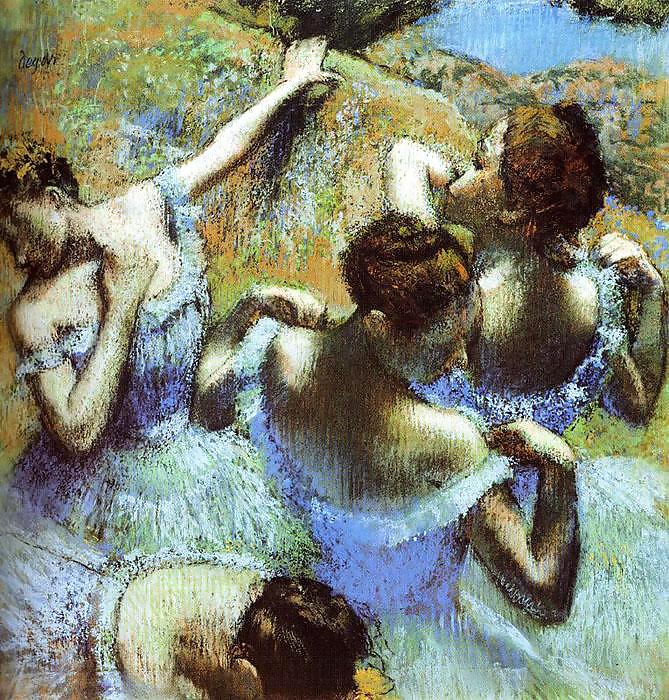 Painted Ero and Porn Art 17 - Edgar Degas #7175180