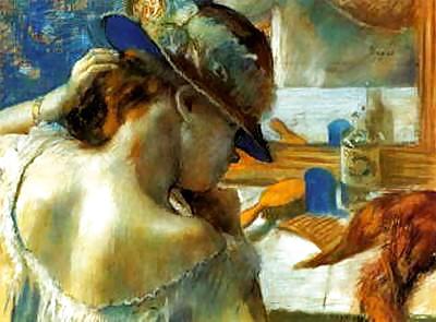 Painted Ero and Porn Art 17 - Edgar Degas #7175211