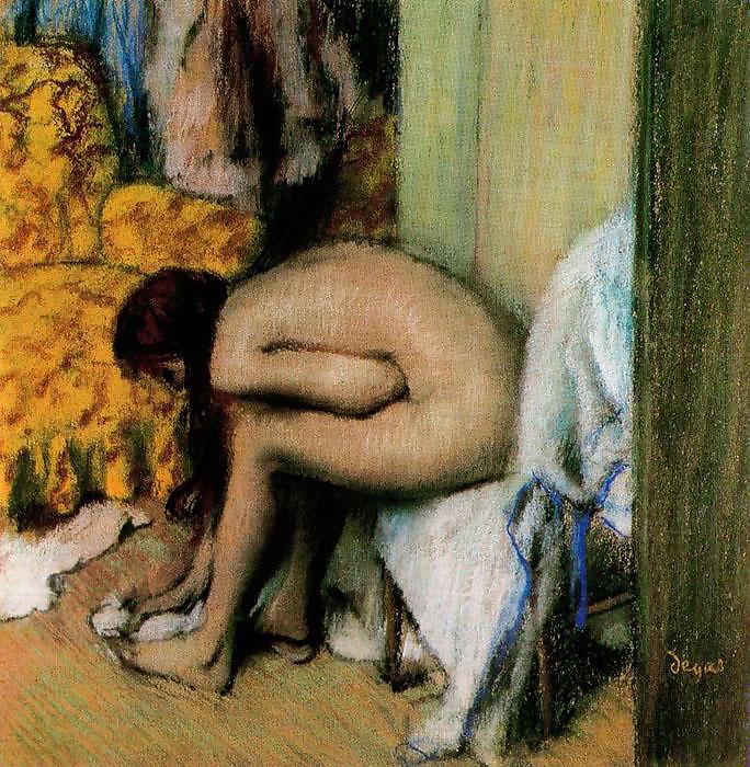 Painted Ero and Porn Art 17 - Edgar Degas #7175224