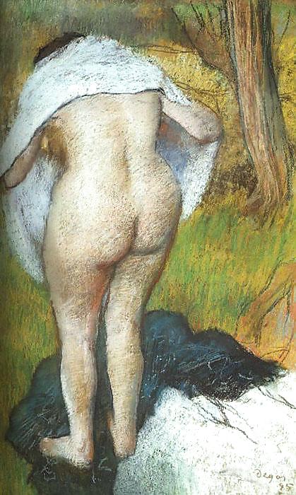 Painted Ero and Porn Art 17 - Edgar Degas #7175231